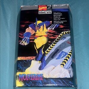 Marvel Wolverine Model Kit in Yellow and Blue
